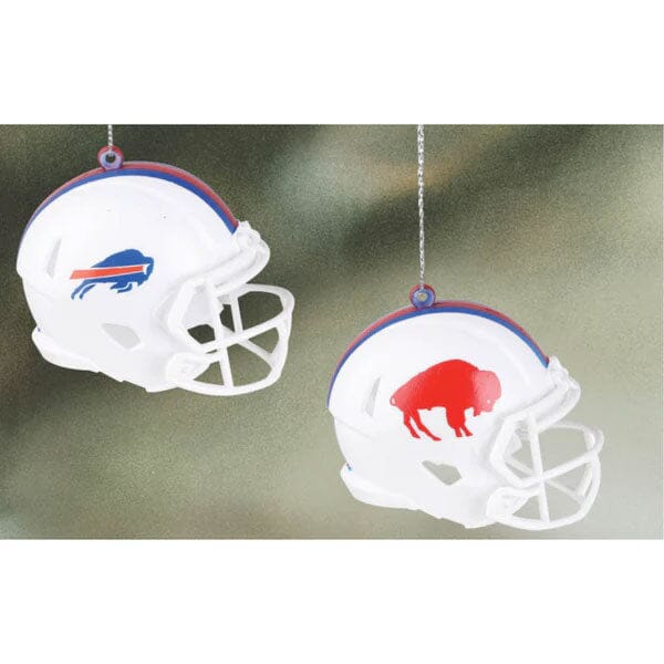 Buffalo Bills 2-Pack Helmet Ornament Set General Merchandise TSE Buffalo 