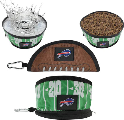 Buffalo Bills Collapsible Pet Bowl General Merchandise TSE Buffalo 