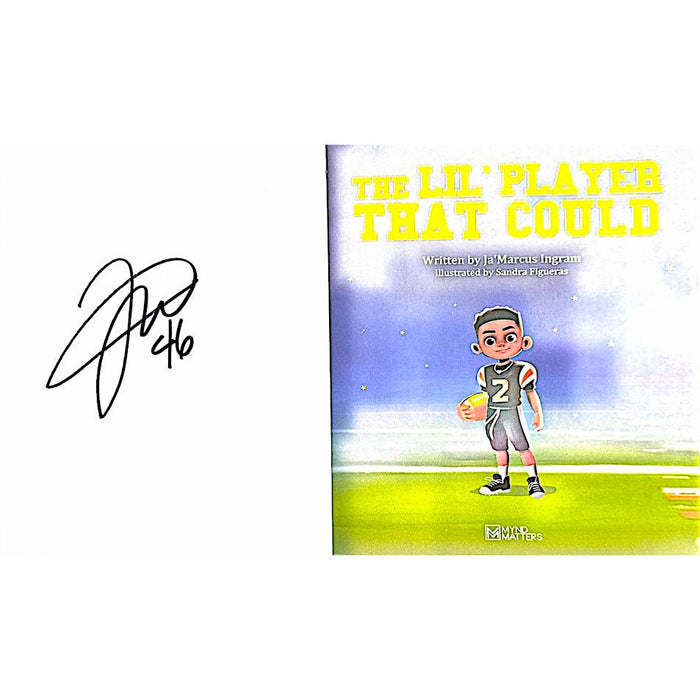 "The Lil' Player That Could" Childrens Book (Written and Signed by Ja'Marcus Ingram)