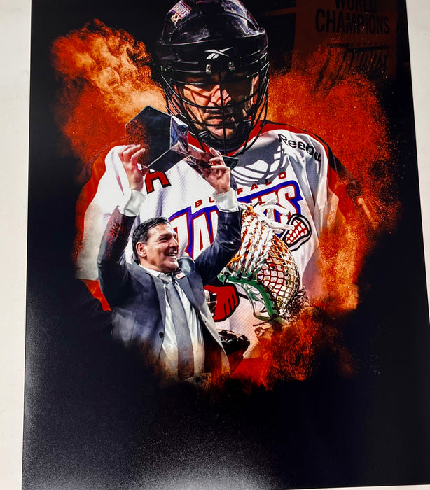 John Tavares Unsigned Colorburst Collage Photo