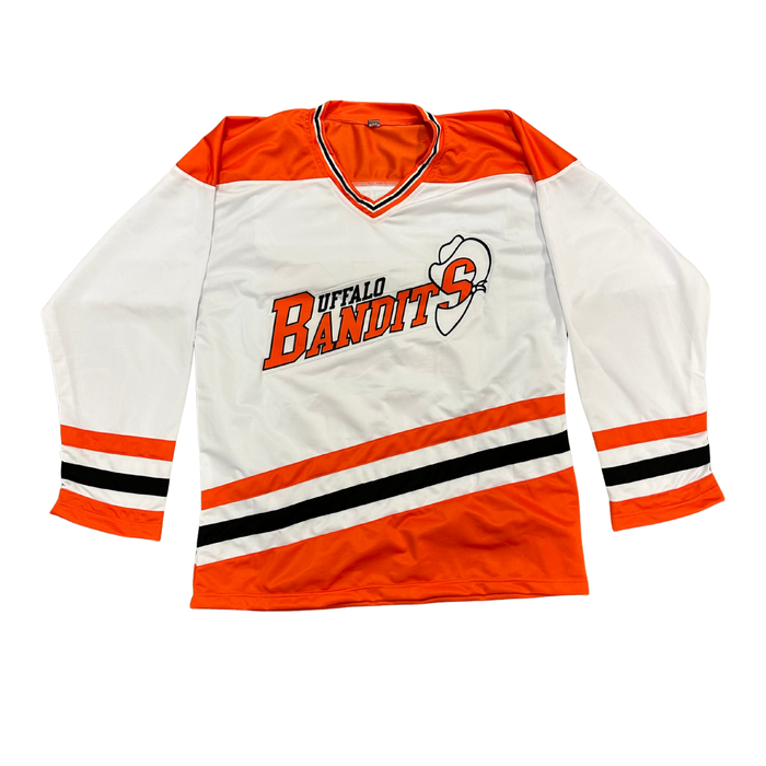 Signed Pro-Style Legends White Lacrosse Jersey