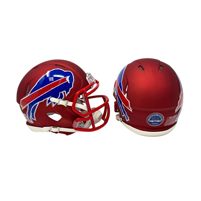 PRE-SALE: DJ Moore Signed TSE Exclusive Red Speed Mini Helmet