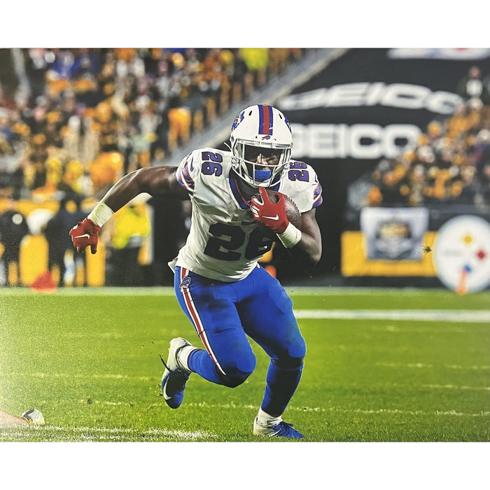 Devin Singletary Run Against Steelers Unsigned 8x10 Photo Unsigned Photos TSE Buffalo 