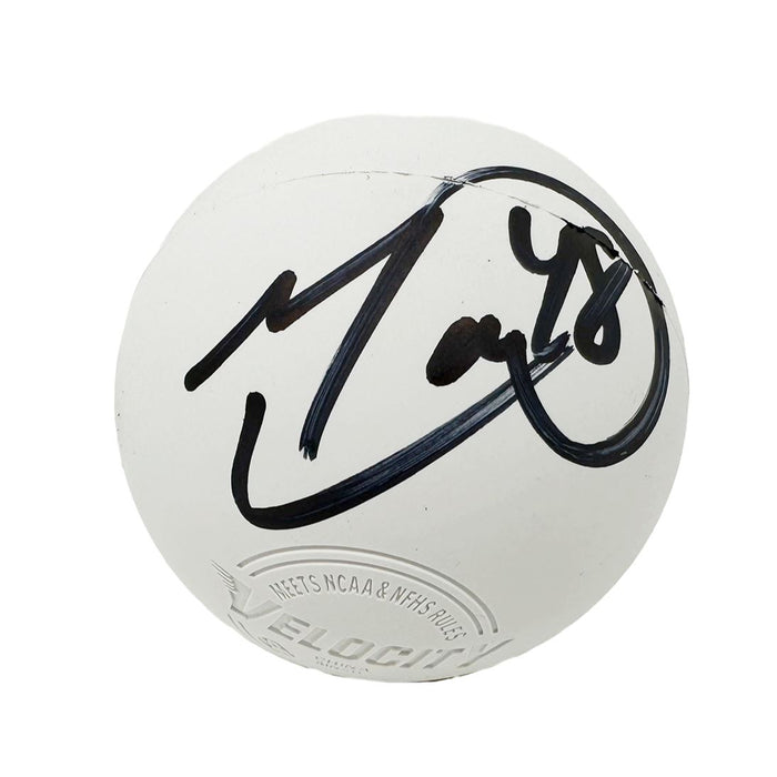 Matt Vinc Signed White Lacrosse Ball Signed Lacrosse Balls TSE Buffalo 