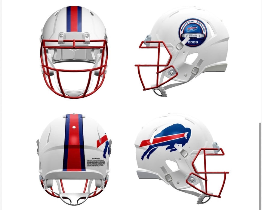 PRE-SALE: Michael Hoecht Signed TSE Exclusive White Speed Mini Helmet