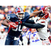 Eric Moulds Signed Stiff Arm vs Falcons 8x10 Photo Signed Photos TSE Buffalo 