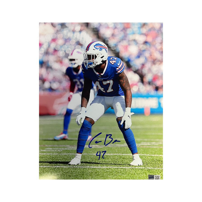 Christian Benford Ready in Blue Signed 11x14 Photo Signed Photos TSE Buffalo 