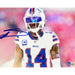 Stefon Diggs Wearing Visor Signed 8x10 Photo Signed Photos TSE Buffalo 