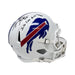 Fred Jackson Signed Buffalo Bills Full Size Speed Replica Helmet with InFREDible Hulk Signed Full Size Helmets TSE Buffalo 
