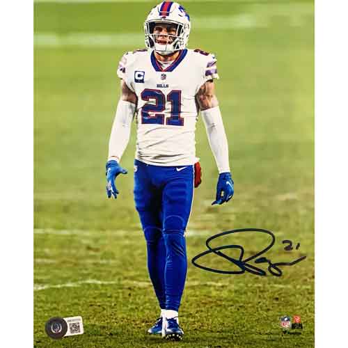 Jordan Poyer Signed Standing 16x20 Photo Signed Photos TSE Buffalo 