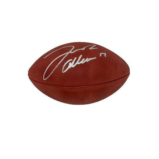 Josh Allen Signed Authentic Duke Football Signed Footballs TSE Buffalo 