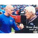 Marv Levy Signed with Sean McDermott 8x10 Photo Signed Photos TSE Buffalo 