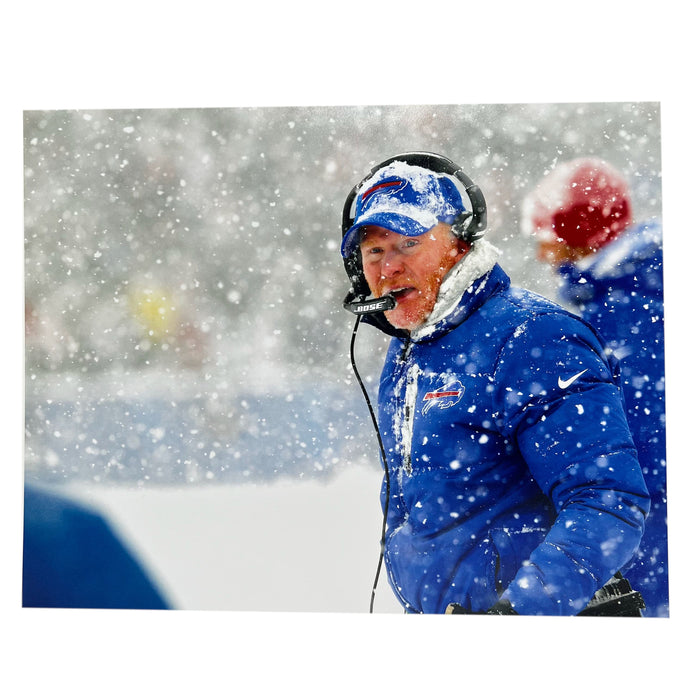 Sean McDermott in Snow Unsigned 8x10 Photo Unsigned Photos TSE Buffalo 