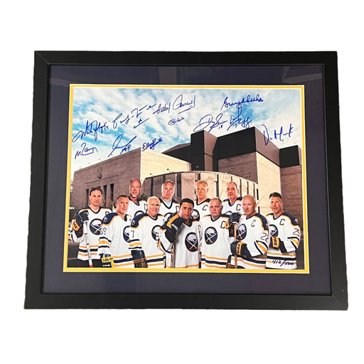 Captains of the AUD Multi-Signed 16x20 Photo- Professionally Framed Signed Photos TSE Framed 