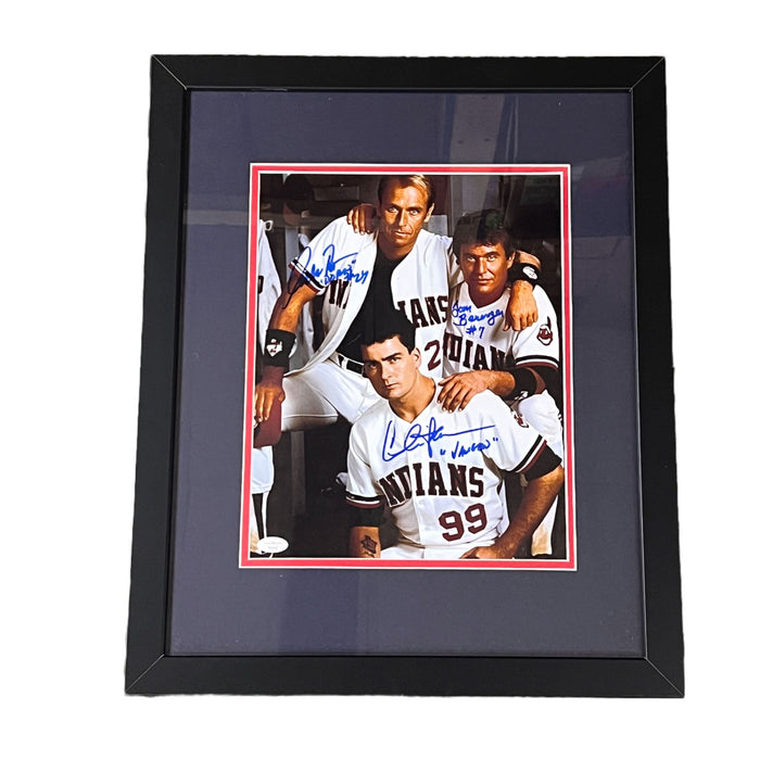 Major League Multi-Cast Signed 11x14 Movie Photo - Professionally Framed Signed Photos TSE Framed 