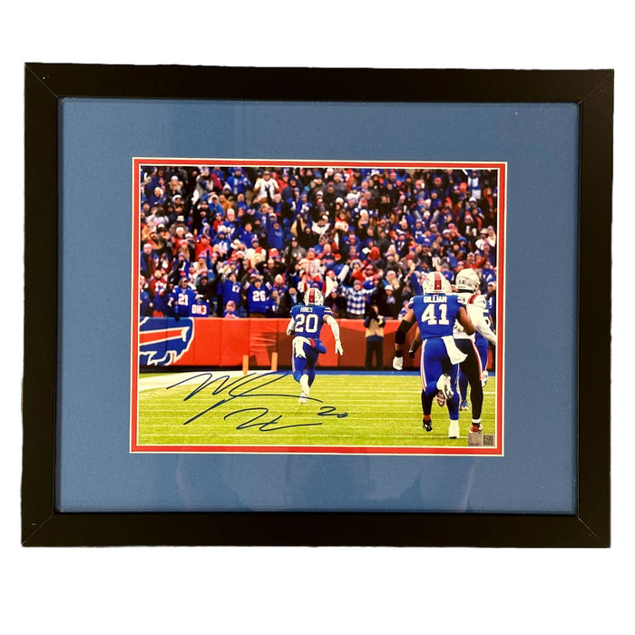 Nyheim Hines Signed Kickoff Return 11x14 Photo - Professionally Framed Signed Photos TSE Framed 