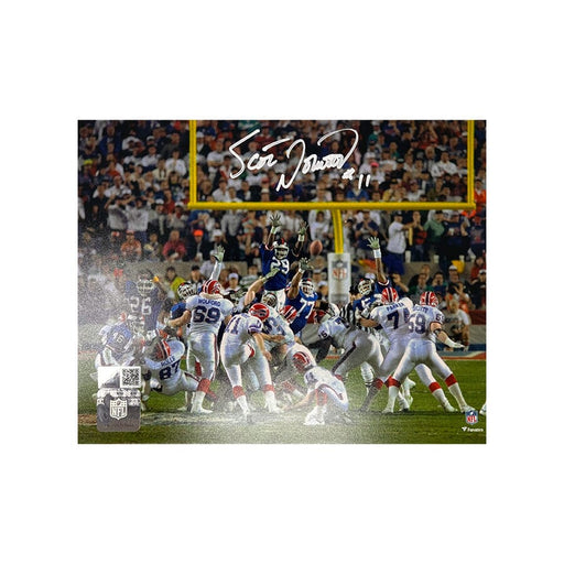 Scott Norwood Signed Wide Right 8x10 Photo Signed Photos TSE Buffalo 