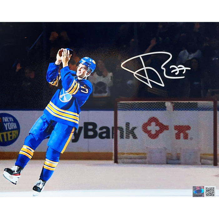 JJ Peterka Spotlight Signed 8x10 Photo Signed Hockey Photo TSE Buffalo 