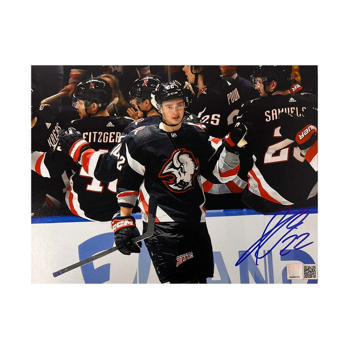 Jack Quinn Signed Handshake Line 8x10 Photo Signed Hockey Photo TSE Buffalo 