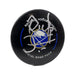 Rick Jeanneret Signed Sabres Game Model Puck Signed Hockey Puck TSE Buffalo 