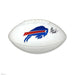 Steve Tasker Signed Buffalo Bills White Logo Football Signed Footballs TSE Buffalo 