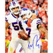 Taron Johnson Signed Celebrating with Milano 11x14 Photo Signed Photos TSE Buffalo 