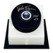 Pierre Turgeon Signed Buffalo Sabres Autograph Puck Signed Hockey Pucks TSE Buffalo 