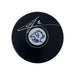 Ukko-Pekka Luukkonen Signed Sabres Reverse Retro Logo Puck Signed Hockey Puck TSE Buffalo 