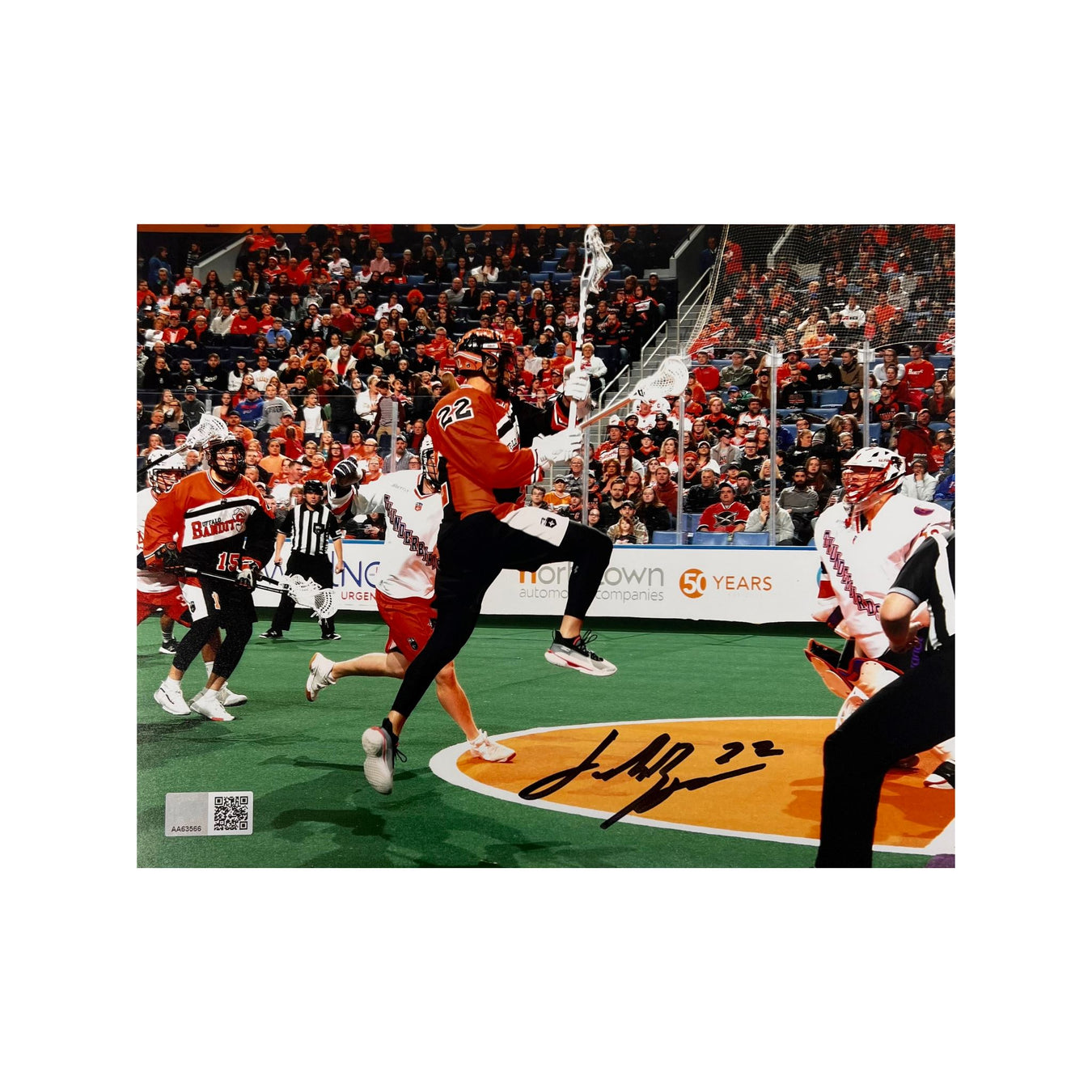 Buffalo Bandits Signed Photos