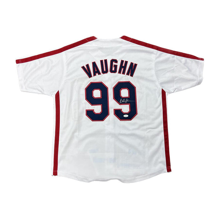 Charlie Sheen "Ricky Vaughn" Signed Custom Major League Jersey Signed Jersey TSE Buffalo 