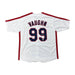 Charlie Sheen "Ricky Vaughn" Signed Custom Major League Jersey Signed Jersey TSE Buffalo 