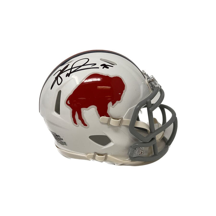 Kyle Williams Signed Buffalo Bills Standing Buffalo Mini Helmet Signed Mini Helmets TSE Buffalo 