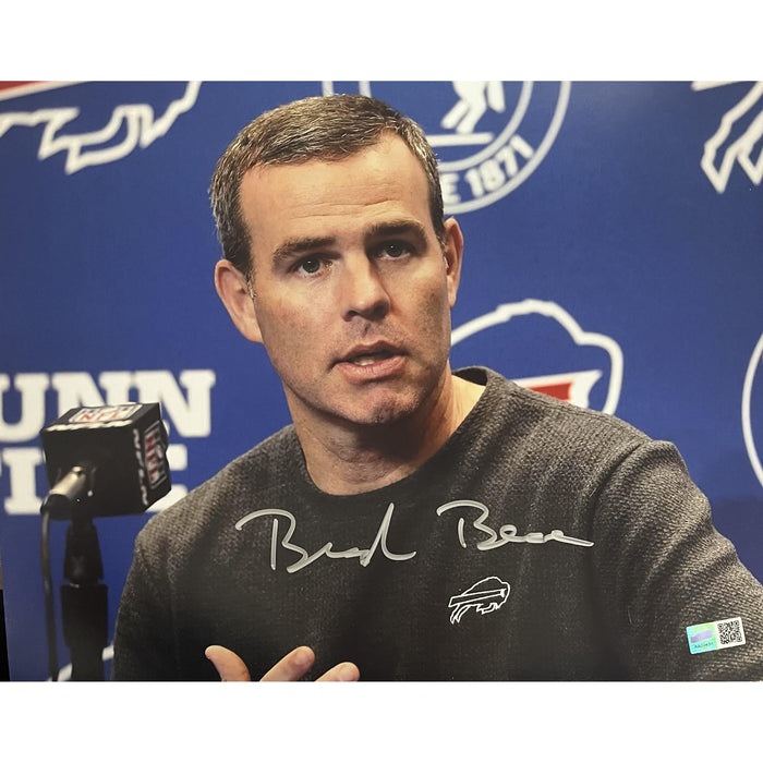 Brandon Beane Signed Up Close Photo Signed Photos TSE Buffalo 