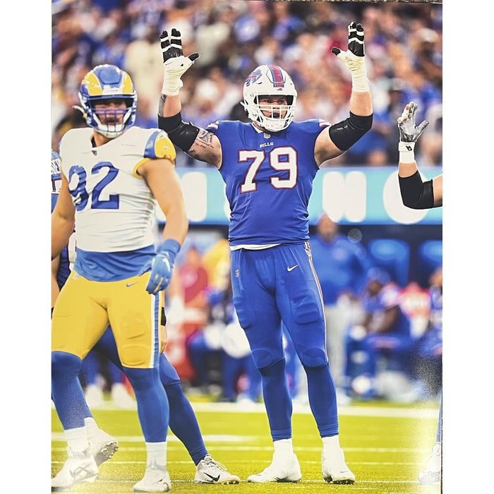 Spencer Brown Unsigned Buffalo Bills Arms Up 16x20 Photo Unsigned Photos TSE Buffalo 