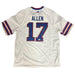 Josh Allen Signed Buffalo Bills Authentic Nike White Jersey Signed Jerseys TSE Buffalo 