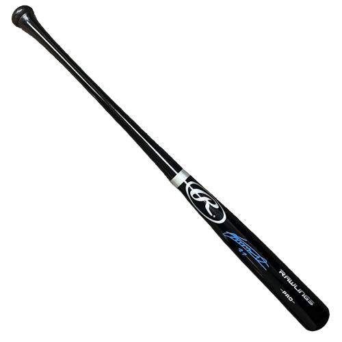 Vladimir Guerrero Jr. Signed Black Baseball Bat Signed Baseball Bat TSE Buffalo 