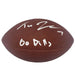 Taron Johnson Signed Buffalo Bills Wilson Replica Football with Go Bills Signed Footballs TSE Buffalo 