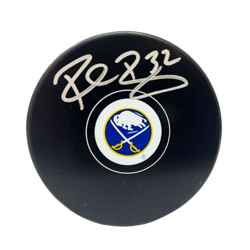 Rob Ray Signed Buffalo Sabres Logo Hockey Puck Signed Hockey Puck TSE Buffalo 