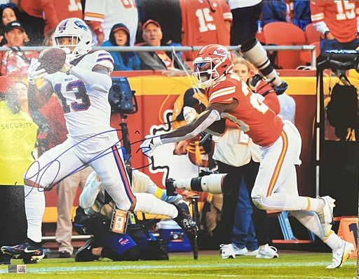 Gabriel Davis Signed Buffalo Bills Catch vs. Chiefs 16x20 Photo Signed Photos TSE Buffalo 