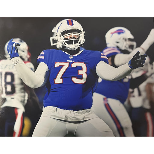 Dion Dawkins Arms Out Unsigned 8x10 Photo Unsigned Photos TSE Buffalo 