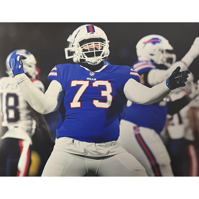 Dion Dawkins Arms Out Unsigned 8x10 Photo Unsigned Photos TSE Buffalo 