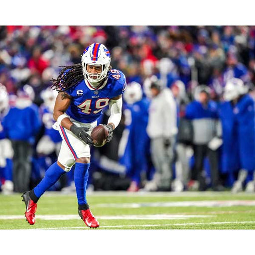 PRE-SALE: Tremaine Edmunds Signed Interception photo PRE-SALE TSE Buffalo 