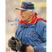 Marv Levy Signed Remove Glove 11x14 Photo with HOF '01 Signed Photos TSE Buffalo 