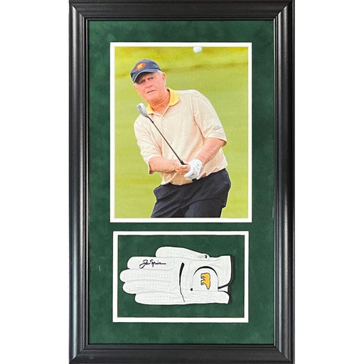 Jack Nicklaus 11x14 Photo with Signed Glove - Professionally Framed Signed Photos TSE Framed 