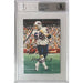 Joe Delamielleure Buffalo Bills Signed 2003 Goal Line HOF Slabbed Drawing - Autograph Grade 10 TSE Buffalo 