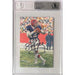 Jim Kelly Buffalo Bills Signed 2002 Goal Line HOF Slabbed Drawing - Autograph Grade 10 TSE Buffalo 