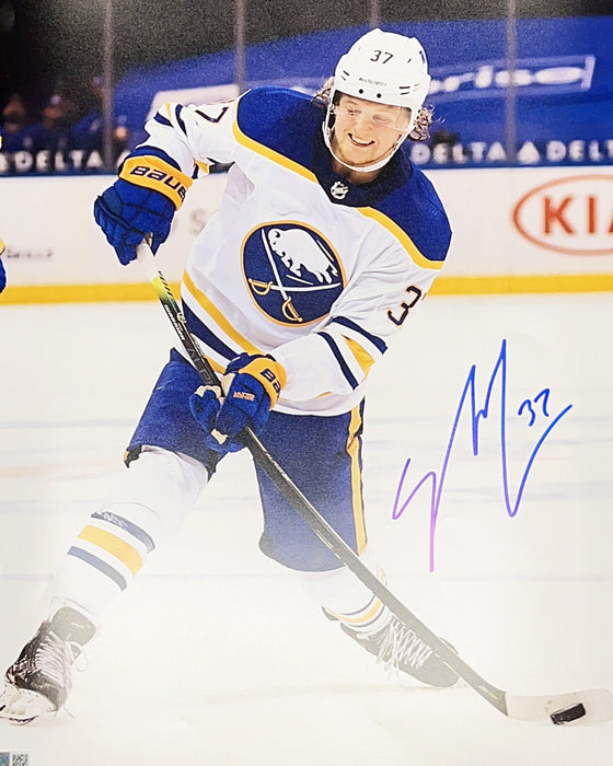 Casey Mittelstadt Taking Shot Signed 16x20 Photo Signed Photos TSE Buffalo 